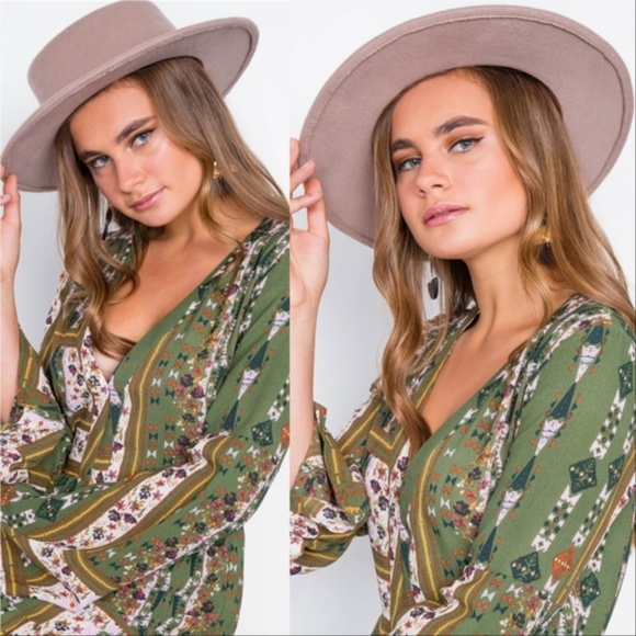 MODA ME COUTURE Accessories - Tan Hat